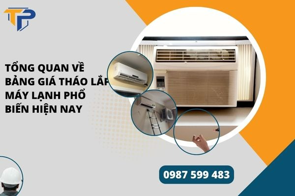 Bảng giá tháo lắp máy lạnh