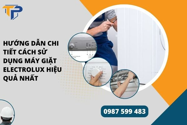 Cách sử dụng máy giặt electrolux