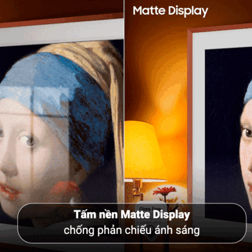 Smart Tivi Khung Tranh The Frame QLED Samsung 4K 85 inch QA85LS03B