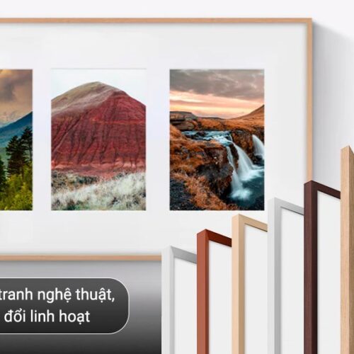 Smart Tivi Khung Tranh The Frame QLED Samsung 4K 85 inch QA85LS03B