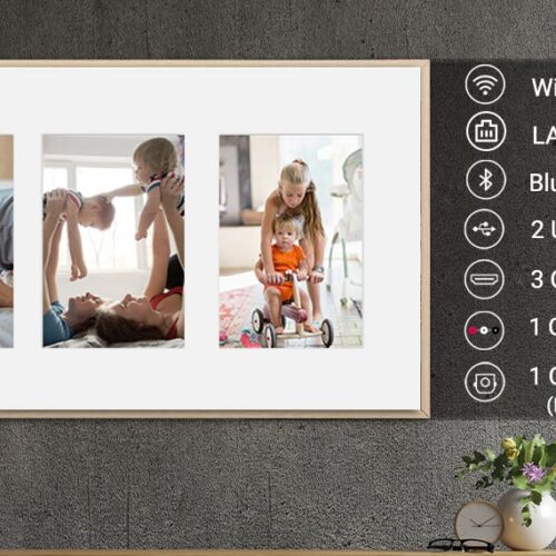 Smart Tivi Khung Tranh The Frame QLED Samsung 4K 85 inch QA85LS03B